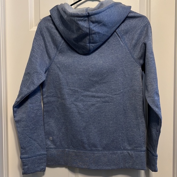 NEW W/O tags Women's Size Small blue hooded zip up sweatshirt. - Picture 6 of 7